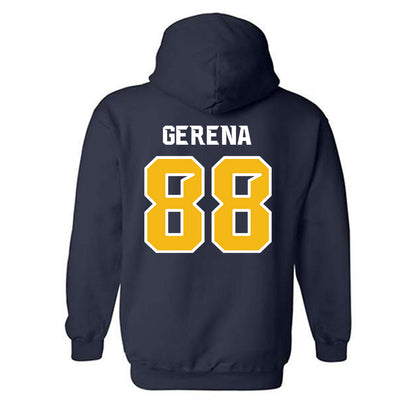 Northern Arizona - NCAA Football : Isaiah Gerena - Kiss My Axe V1 Classic Shersey Hooded Sweatshirt-1