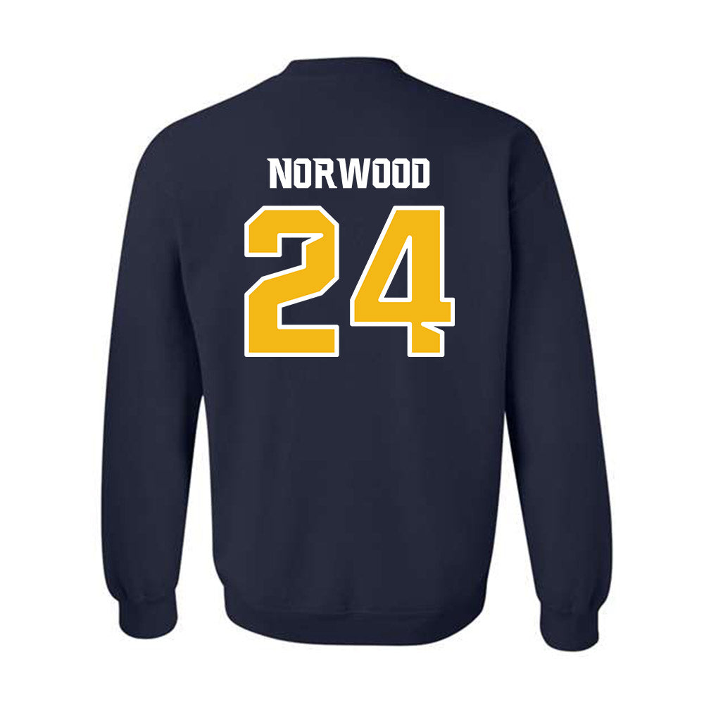 Northern Arizona - NCAA Football : Nehemiah Norwood - Kiss My Axe V1 Classic Shersey Crewneck Sweatshirt-1