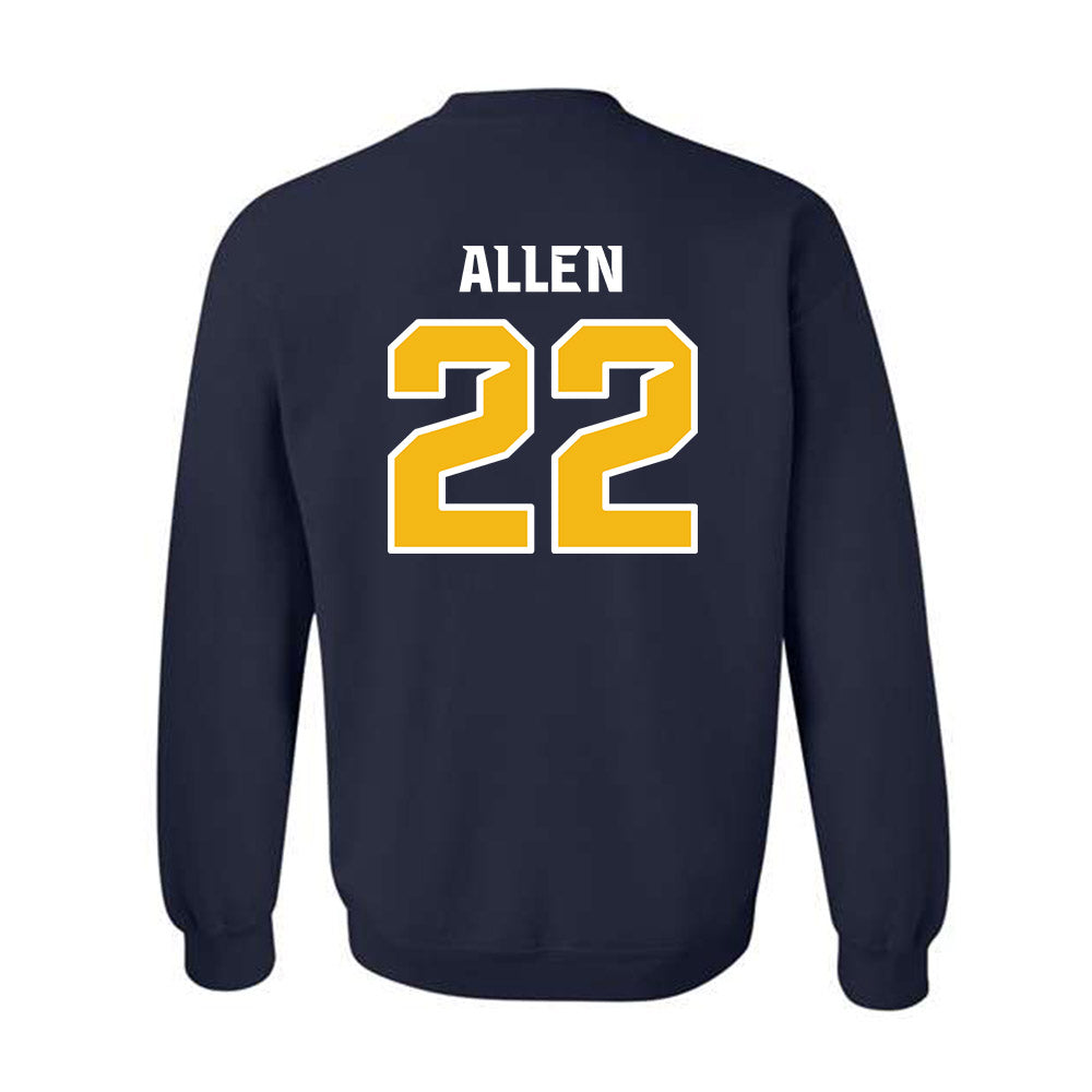 Northern Arizona - NCAA Football : Ammon Allen - Kiss My Axe V1 Classic Shersey Crewneck Sweatshirt-1