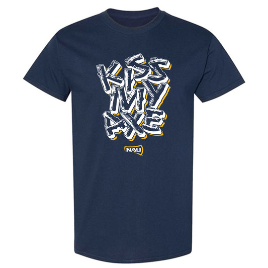 Northern Arizona - NCAA Football : Braylon Gardner - Kiss My Axe V1 Classic Shersey T-Shirt-0