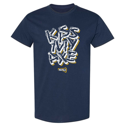 Northern Arizona - NCAA Football : Nick Harper - Kiss My Axe V1 Classic Shersey T-Shirt-0