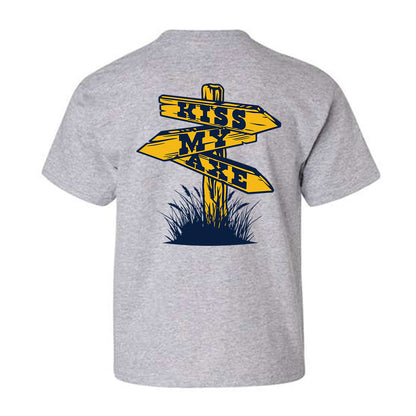 Northern Arizona - NCAA Women's Volleyball : Peyton Devlin - Kiss My Axe V2 Classic Shersey Youth T-Shirt-1