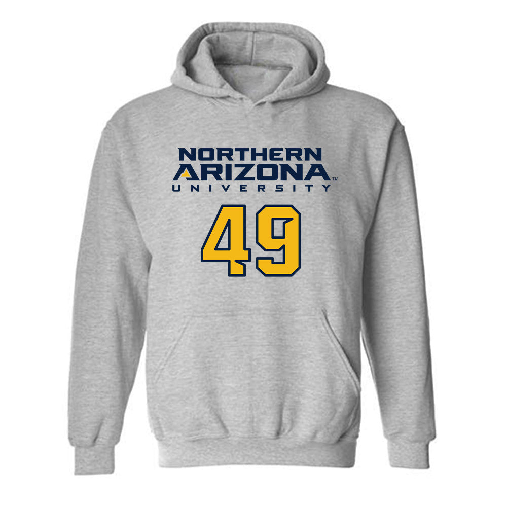 Northern Arizona - NCAA Football : Francisco Orduno - Kiss My Axe V2 Classic Shersey Hooded Sweatshirt-0
