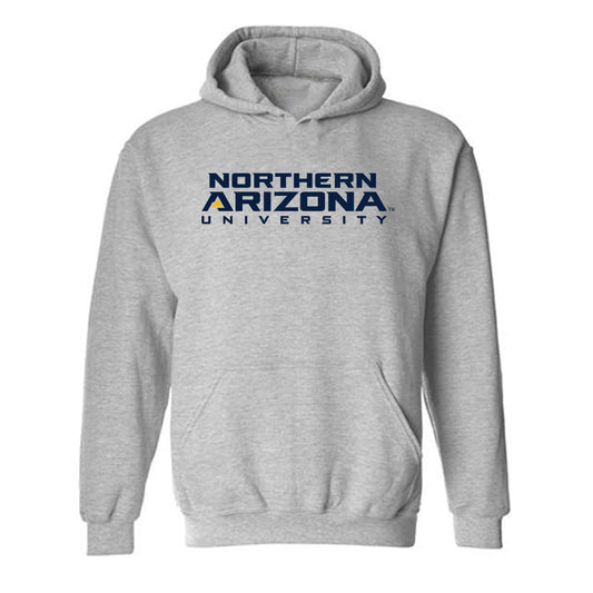 Northern Arizona - NCAA Men's Track & Field : Hayden Weaver - Kiss My Axe V2 Classic Shersey Hooded Sweatshirt-0