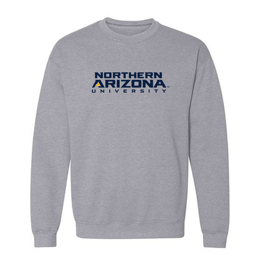 Northern Arizona - NCAA Men's Track & Field : Grayson Mommens - Kiss My Axe V2 Classic Shersey Crewneck Sweatshirt-0