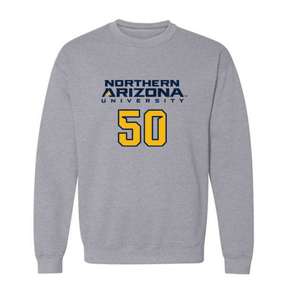 Northern Arizona - NCAA Football : Nikhil Webb Walker - Kiss My Axe V2 Classic Shersey Crewneck Sweatshirt-0