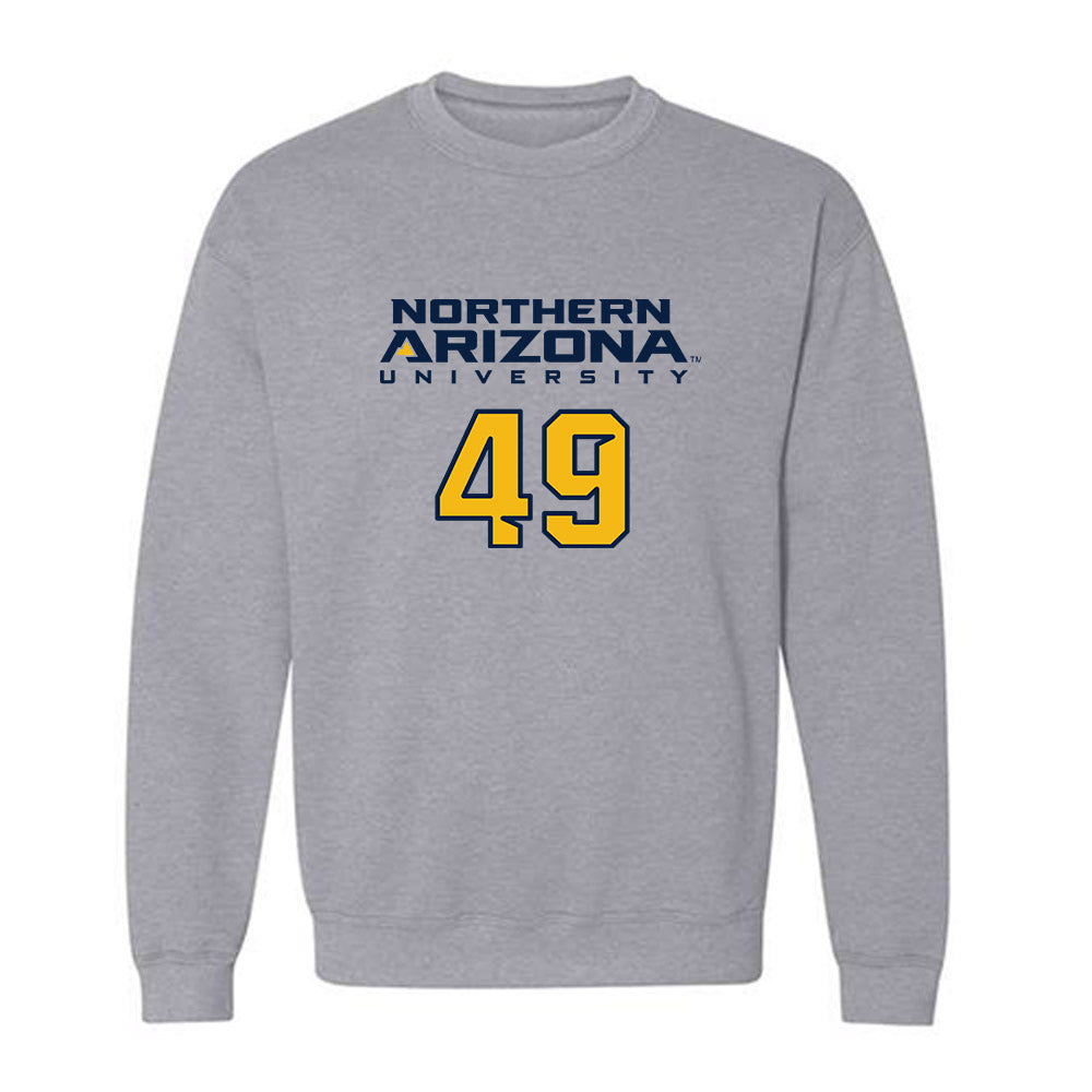 Northern Arizona - NCAA Football : Francisco Orduno - Kiss My Axe V2 Classic Shersey Crewneck Sweatshirt-0