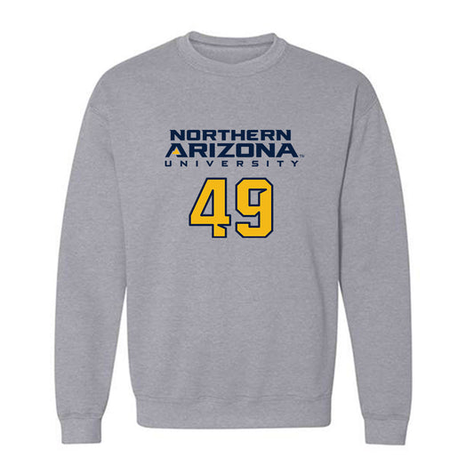 Northern Arizona - NCAA Football : Francisco Orduno - Kiss My Axe V2 Classic Shersey Crewneck Sweatshirt-0