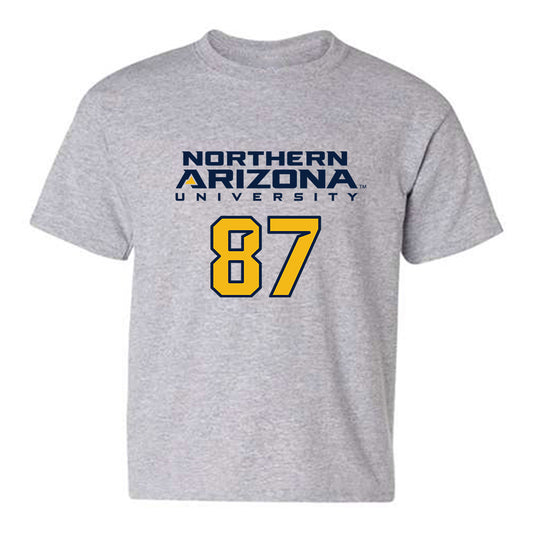 Northern Arizona - NCAA Football : Joseph Ramirez - Kiss My Axe V2 Classic Shersey Youth T-Shirt-0