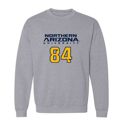 Northern Arizona - NCAA Football : Luke Edgecomb - Kiss My Axe V2 Classic Shersey Crewneck Sweatshirt-0