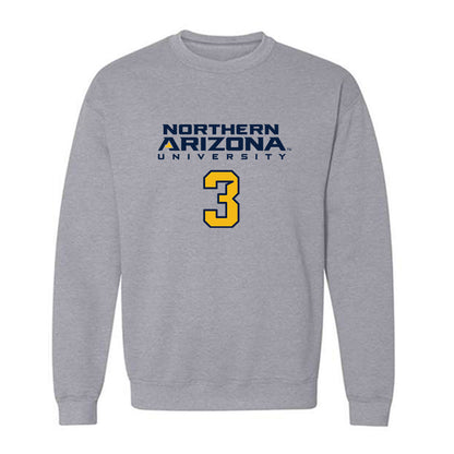 Northern Arizona - NCAA Women's Basketball : Madison Watts - Kiss My Axe V2 Classic Shersey Crewneck Sweatshirt-0