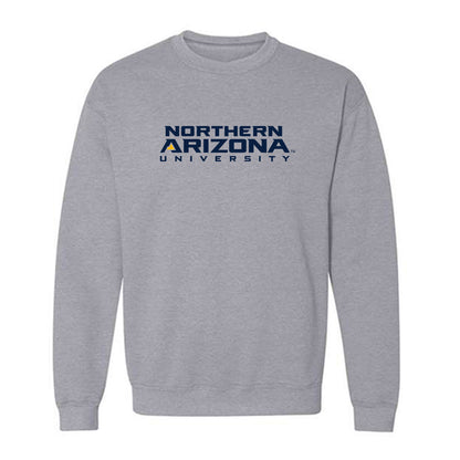 Northern Arizona - NCAA Women's Swimming & Diving : Gracie Munk - Kiss My Axe V2 Classic Shersey Crewneck Sweatshirt-0