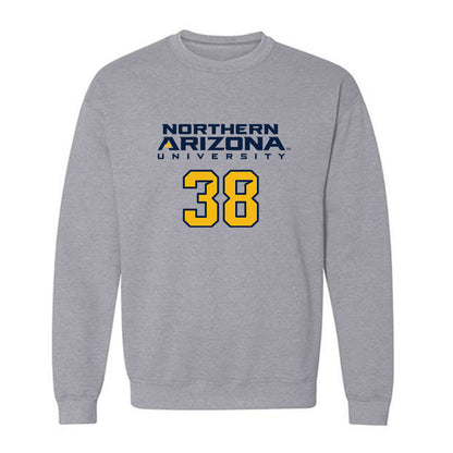 Northern Arizona - NCAA Women's Soccer : Kaitlin Surber - Kiss My Axe V2 Classic Shersey Crewneck Sweatshirt-0