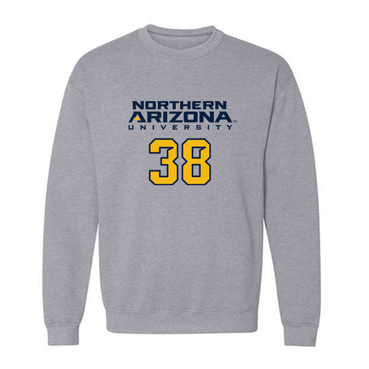 Northern Arizona - NCAA Women's Soccer : Kaitlin Surber - Kiss My Axe V2 Classic Shersey Crewneck Sweatshirt-0
