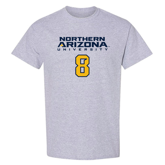 Northern Arizona - NCAA Football : Jaiden Letua - Kiss My Axe V2 Classic Shersey T-Shirt-0