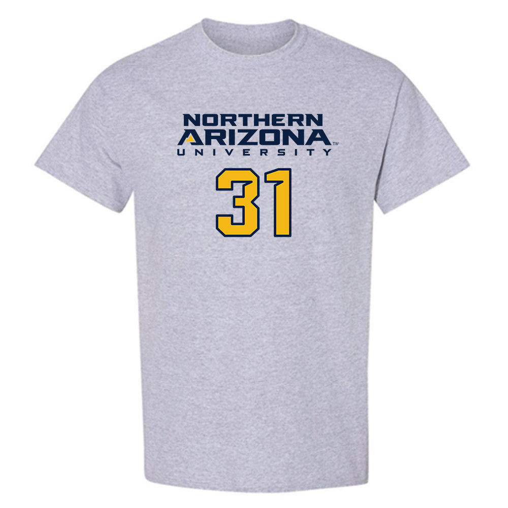 Northern Arizona - NCAA Football : Jaiden Letua - Kiss My Axe V2 Classic Shersey T-Shirt-0
