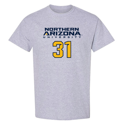 Northern Arizona - NCAA Football : Jaiden Letua - Kiss My Axe V2 Classic Shersey T-Shirt-0