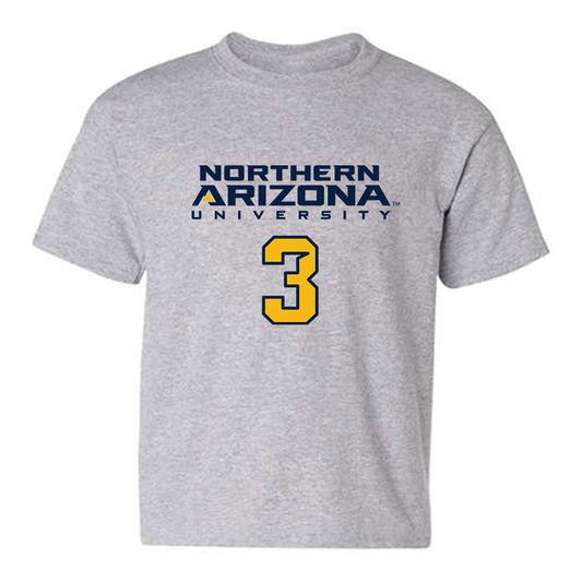Northern Arizona - NCAA Football : Joey Stout - Kiss My Axe V2 Classic Shersey Youth T-Shirt-0
