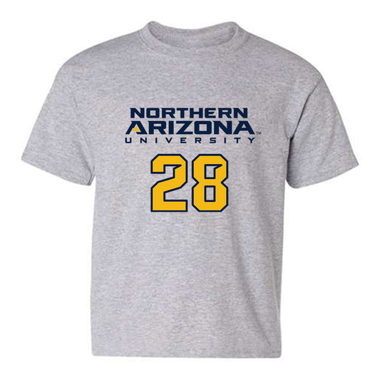 Northern Arizona - NCAA Football : Ken'Veon Stone - Kiss My Axe V2 Classic Shersey Youth T-Shirt-0