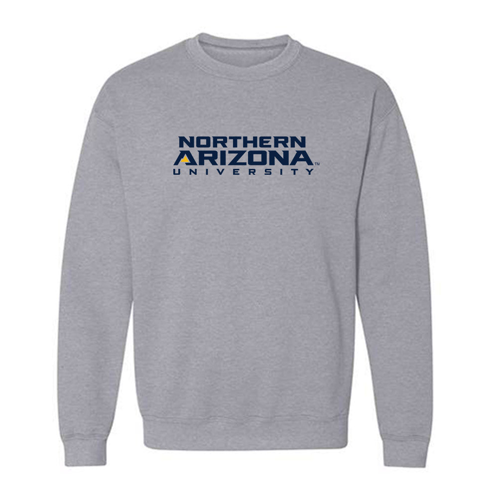 Northern Arizona - NCAA Women's Swimming & Diving : Lily Powell - Kiss My Axe V2 Classic Shersey Crewneck Sweatshirt-0