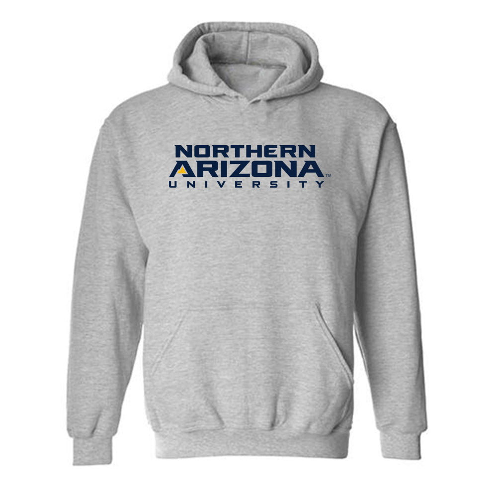 Northern Arizona - NCAA Men's Track & Field : Jack Cleary - Kiss My Axe V2 Classic Shersey Hooded Sweatshirt-0