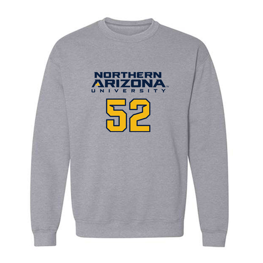Northern Arizona - NCAA Football : Mattis Karrasch - Kiss My Axe V2 Classic Shersey Crewneck Sweatshirt-0
