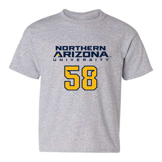 Northern Arizona - NCAA Football : Matthew Orthmann - Kiss My Axe V2 Classic Shersey Youth T-Shirt-0