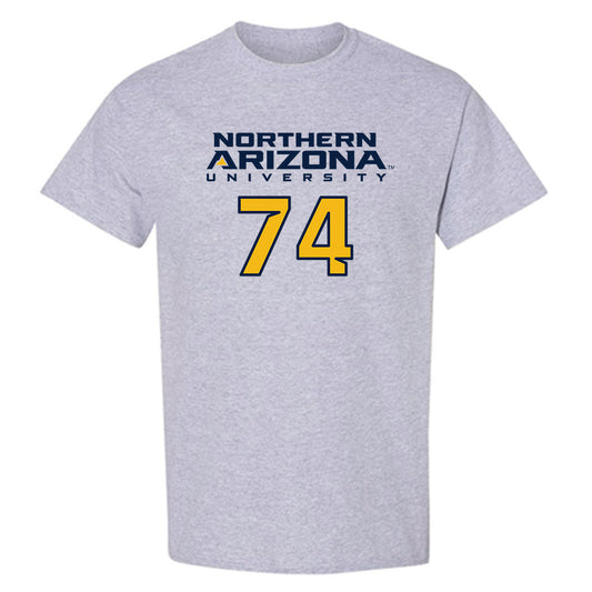 Northern Arizona - NCAA Football : Kaleb Carter - Kiss My Axe V2 Classic Shersey T-Shirt-0