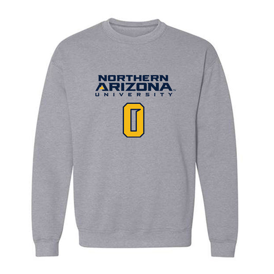 Northern Arizona - NCAA Football : QuRan Gossett - Kiss My Axe V2 Classic Shersey Crewneck Sweatshirt-0