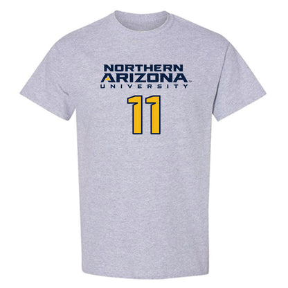 Northern Arizona - NCAA Football : Ziggy Loa - Kiss My Axe V2 Classic Shersey T-Shirt-0