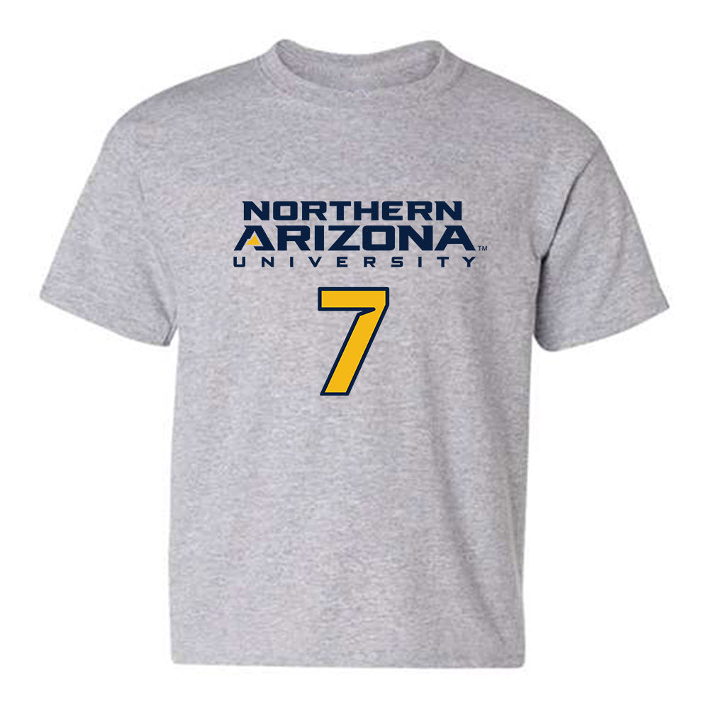 Northern Arizona - NCAA Women's Volleyball : Ella Hosfeld - Kiss My Axe V2 Classic Shersey Youth T-Shirt-0