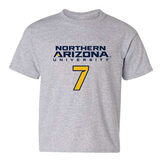 Northern Arizona - NCAA Women's Volleyball : Ella Hosfeld - Kiss My Axe V2 Classic Shersey Youth T-Shirt-0