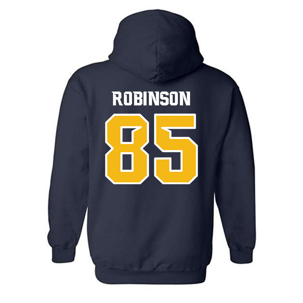 Northern Arizona - NCAA Football : Jaxen Robinson - Kiss My Axe V3 Classic Shersey Hooded Sweatshirt-1