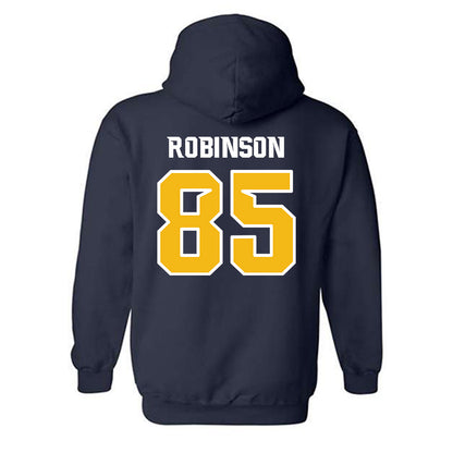 Northern Arizona - NCAA Football : Jaxen Robinson - Kiss My Axe V3 Classic Shersey Hooded Sweatshirt-1