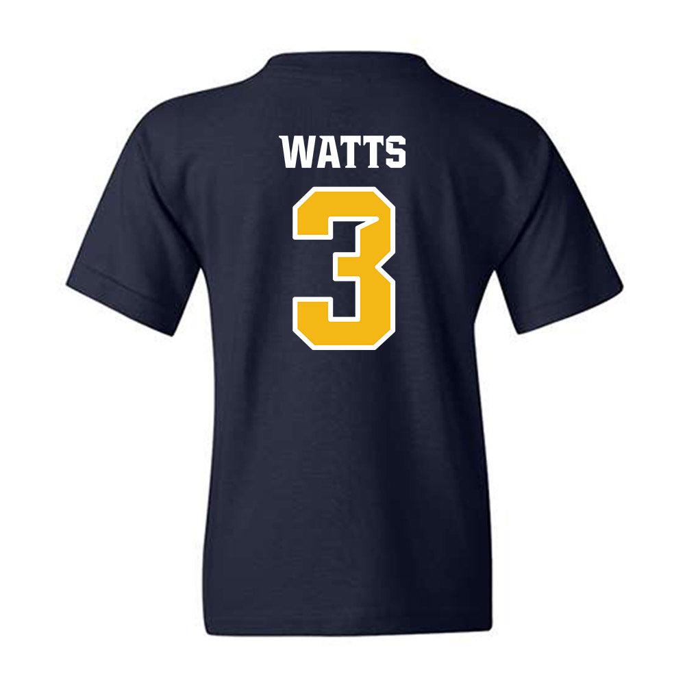Northern Arizona - NCAA Women's Basketball : Madison Watts - Kiss My Axe V3 Classic Shersey Youth T-Shirt-1