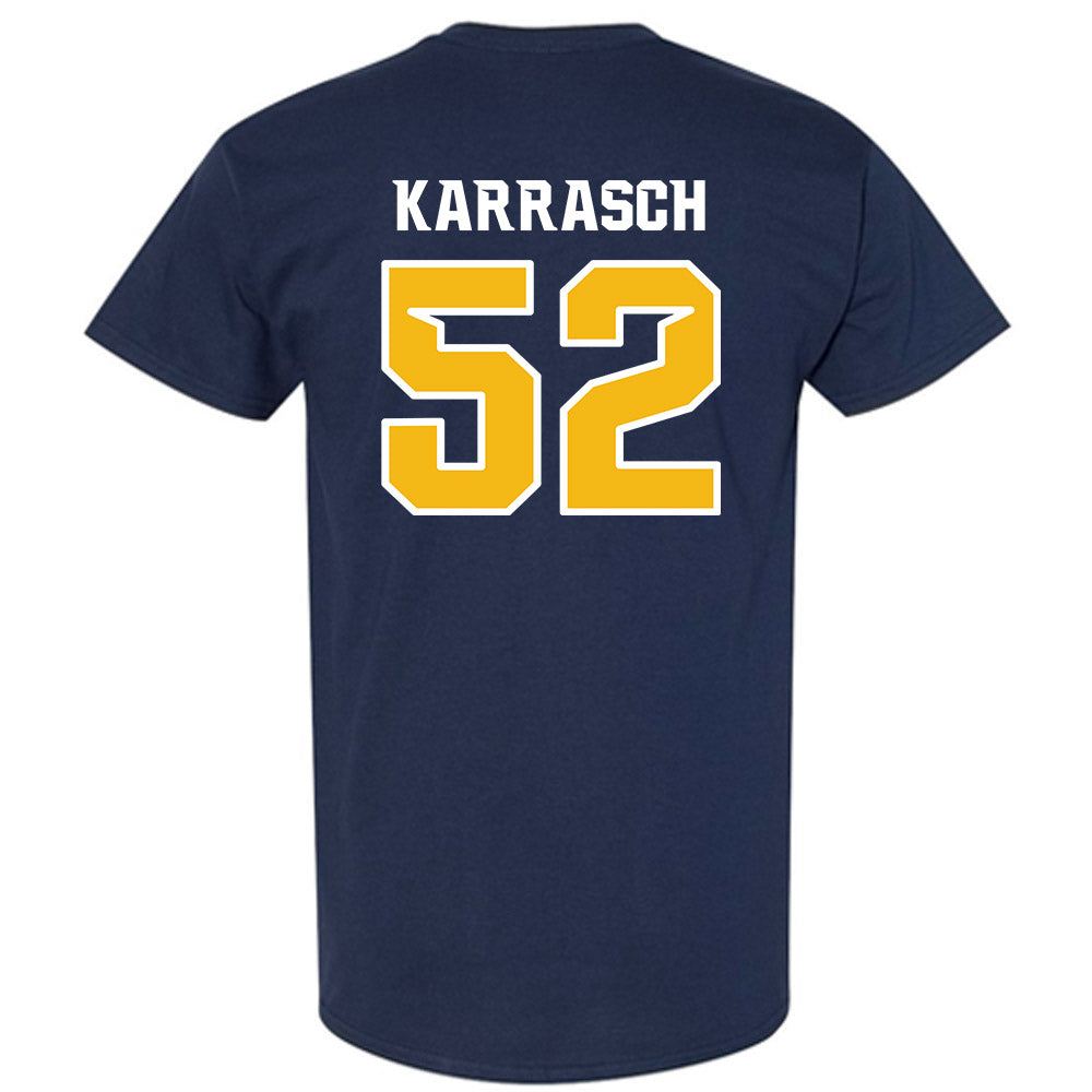 Northern Arizona - NCAA Football : Mattis Karrasch - Kiss My Axe V3 Classic Shersey T-Shirt-1