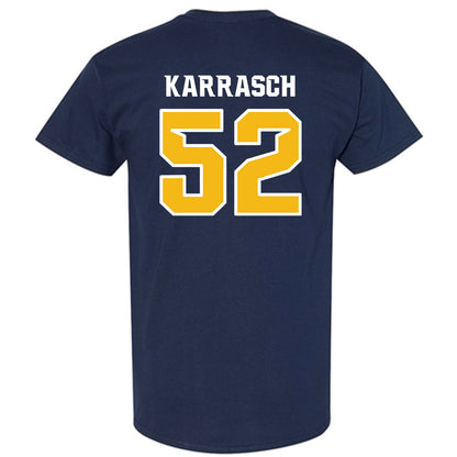 Northern Arizona - NCAA Football : Mattis Karrasch - Kiss My Axe V3 Classic Shersey T-Shirt-1