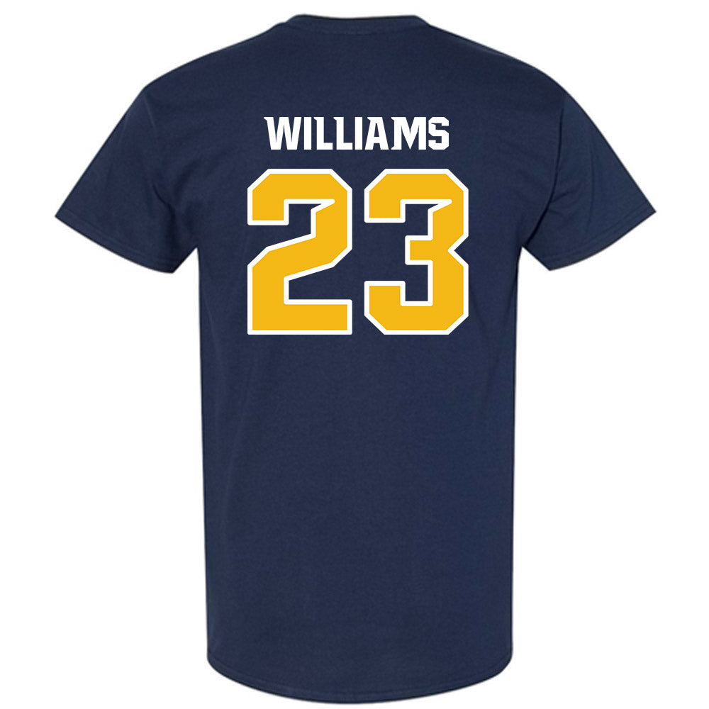 Northern Arizona - NCAA Women's Basketball : Kayla Williams - Kiss My Axe V3 Classic Shersey T-Shirt-1