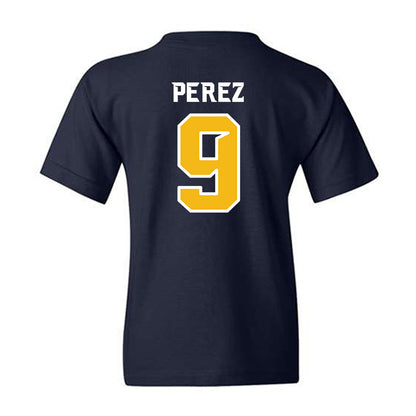 Northern Arizona - NCAA Women's Volleyball : Masina Perez - Kiss My Axe V3 Classic Shersey Youth T-Shirt-1