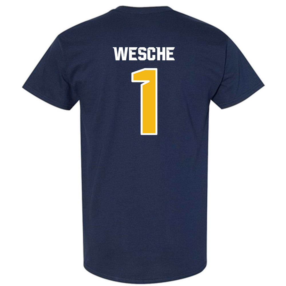 Northern Arizona - NCAA Men's Swimming & Diving : Margaret Wesche - Kiss My Axe V3 Classic Shersey T-Shirt-1