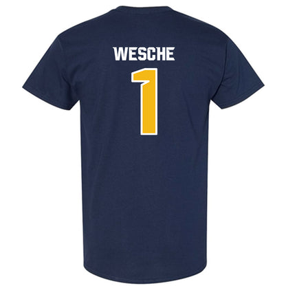 Northern Arizona - NCAA Men's Swimming & Diving : Margaret Wesche - Kiss My Axe V3 Classic Shersey T-Shirt-1
