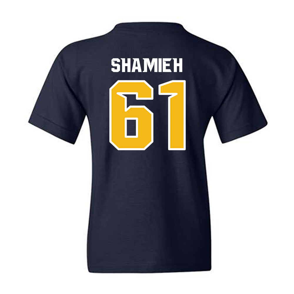 Northern Arizona - NCAA Football : Elias Shamieh - Kiss My Axe V3 Classic Shersey Youth T-Shirt-1