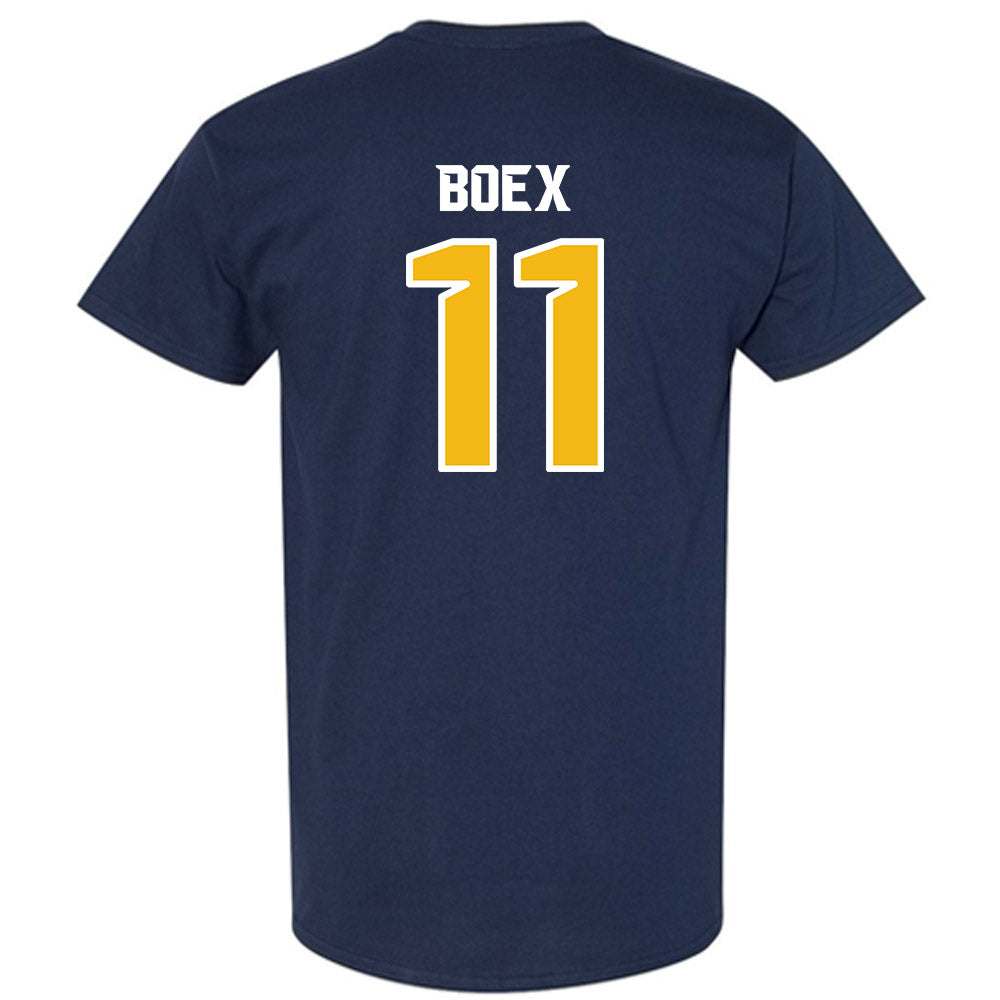 Northern Arizona - NCAA Women's Soccer : micala boex - Kiss My Axe V3 Classic Shersey T-Shirt-1