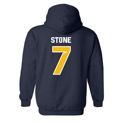 Northern Arizona - NCAA Football : Ken'Veon Stone - Kiss My Axe V3 Classic Shersey Hooded Sweatshirt-1