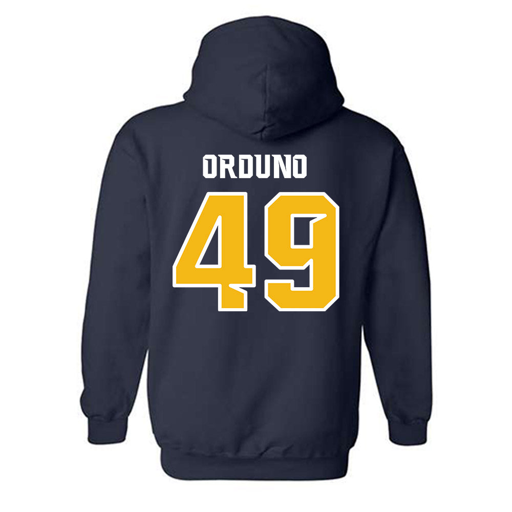 Northern Arizona - NCAA Football : Francisco Orduno - Kiss My Axe V3 Classic Shersey Hooded Sweatshirt-1