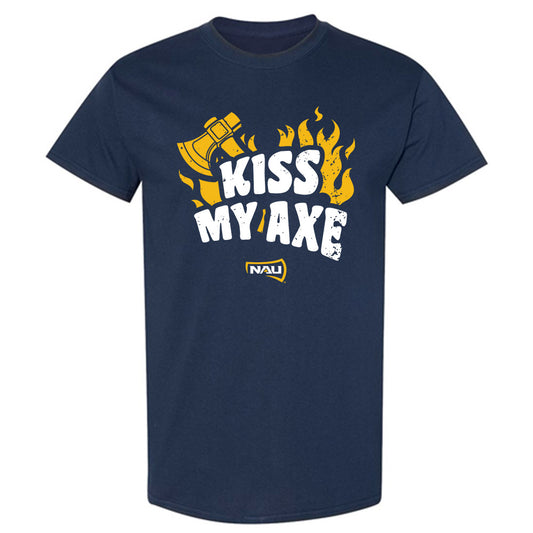 Northern Arizona - NCAA Football : Braylon Gardner - Kiss My Axe V3 Classic Shersey T-Shirt-0