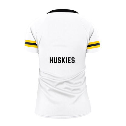 Michigan Tech - NCAA Women's Volleyball : Julia Fledderjohn - White Volleyball Jersey-1