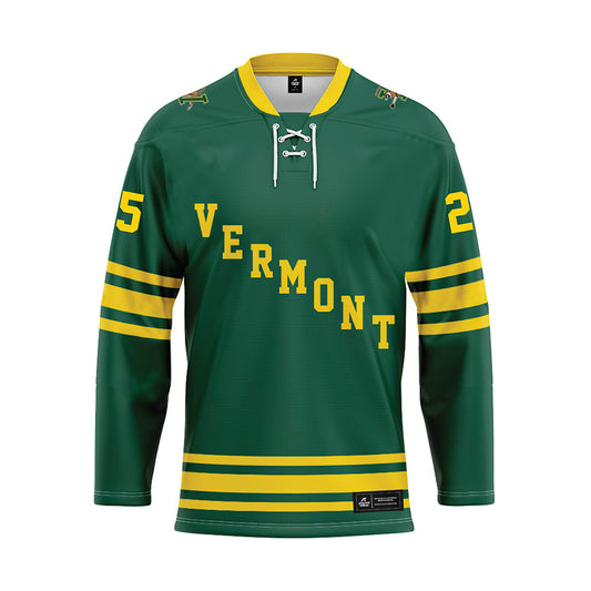UVM - NCAA Men's Ice Hockey : Jack Malinski - Hockey Jersey-0