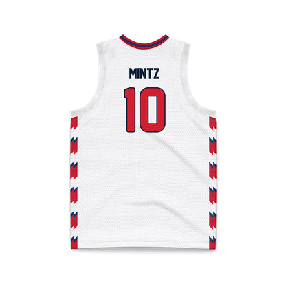 Francis Marion - NCAA Women's Basketball : Jordan Mintz - White Basketball Jersey-1