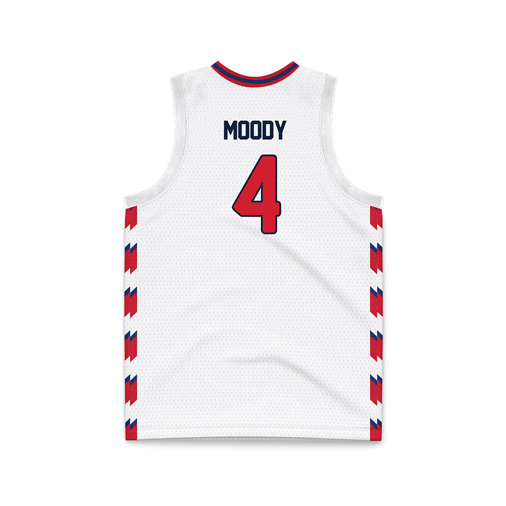 Francis Marion - NCAA Women's Basketball : Mariana Moody - White Basketball Jersey-1